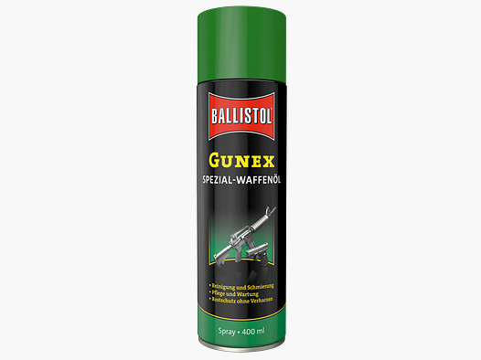 Ballistol Gunex Spezial-Waffenöl Spray, 400ml