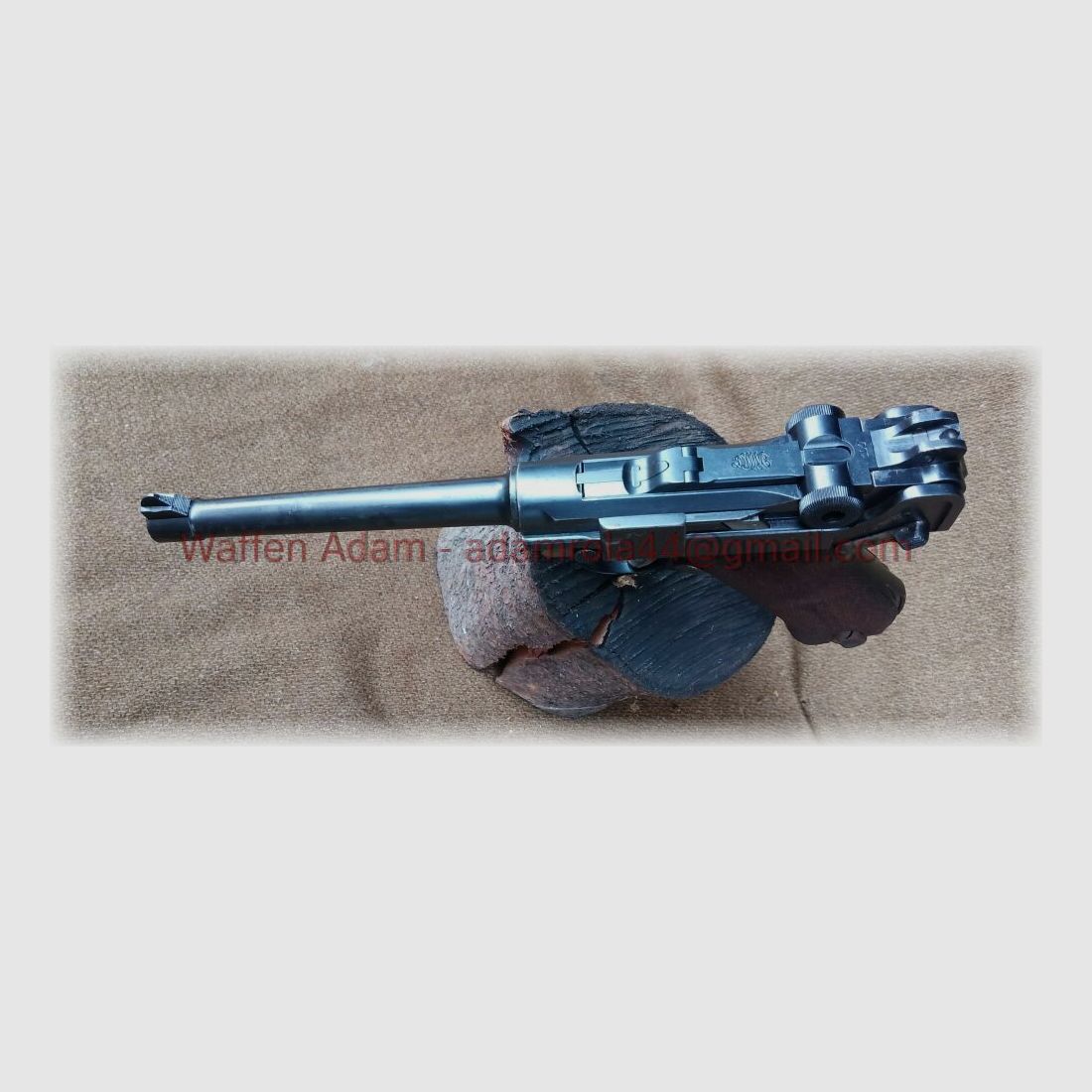 Fábricas de Armas y Municiones Alemanas Berlín Pistola P.04 Marine Luger Var.1908, imagen 3 de 5