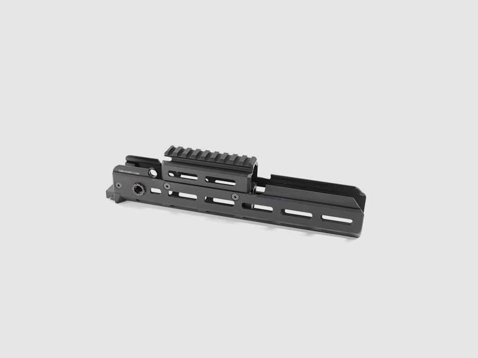 SAMSON MANUFACTURING CORP UNIVERSAL SAMSON MANUFACTURING CORP HANDGUARD M-LOK W/QD POINT FOR AK-47 ANODIZED BLACK, imagen 4 de 5