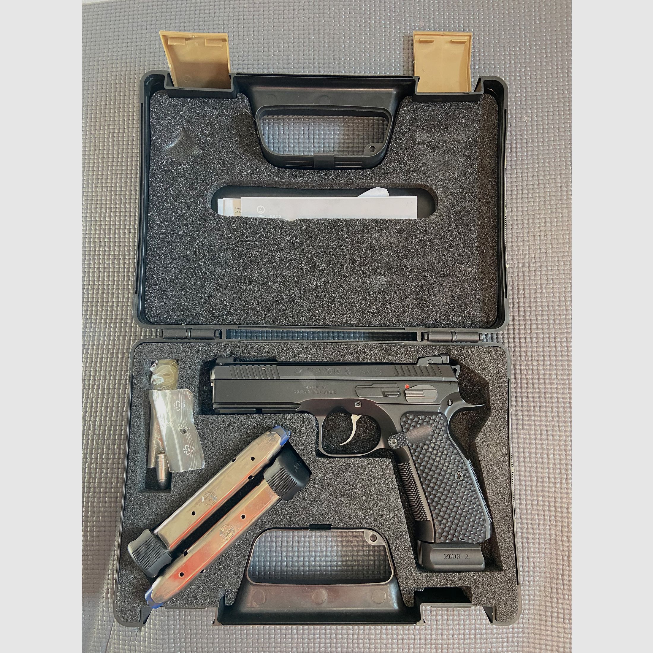 Pistool CZ 75 Shadow II zwart 9mm Luger 5 inch