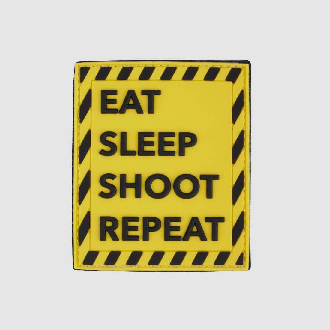 101Inc. 3D Klettpatch Eat Sleep Shoot Repeat