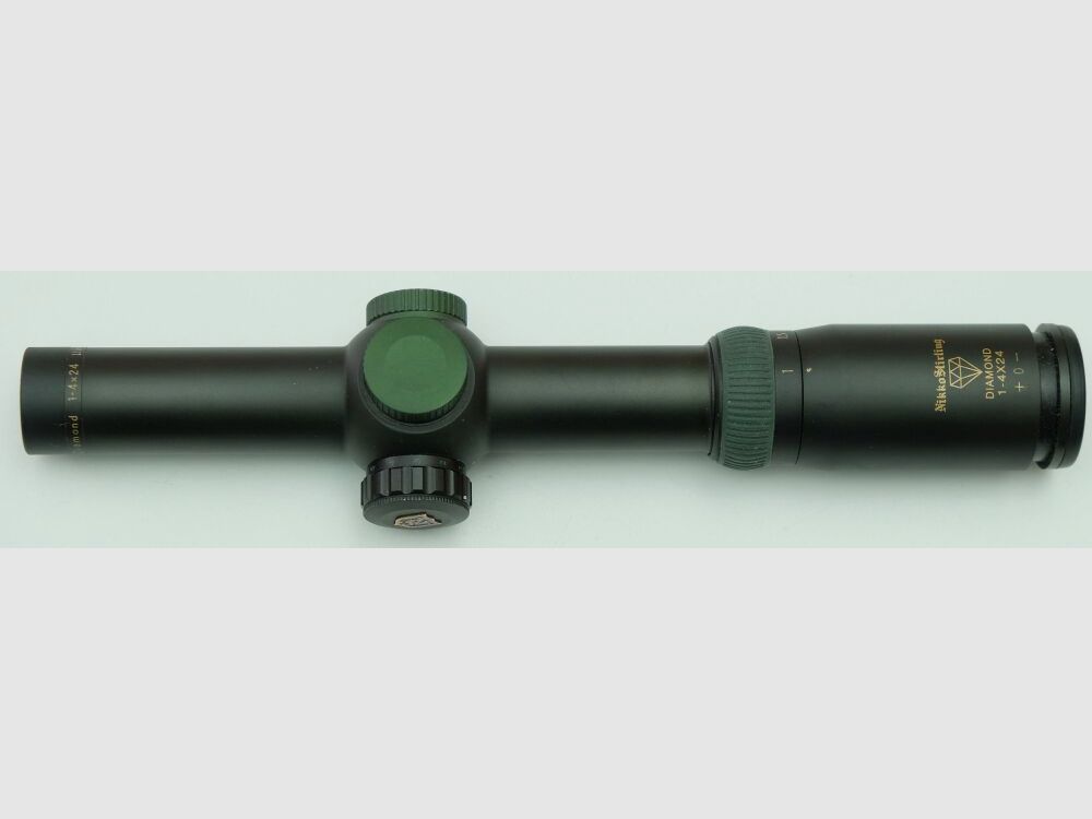 Nikko Sterling Drückjagd Diamond 1-4x24 Abs. 4 mit Leuchtpunkt Grün/Rot