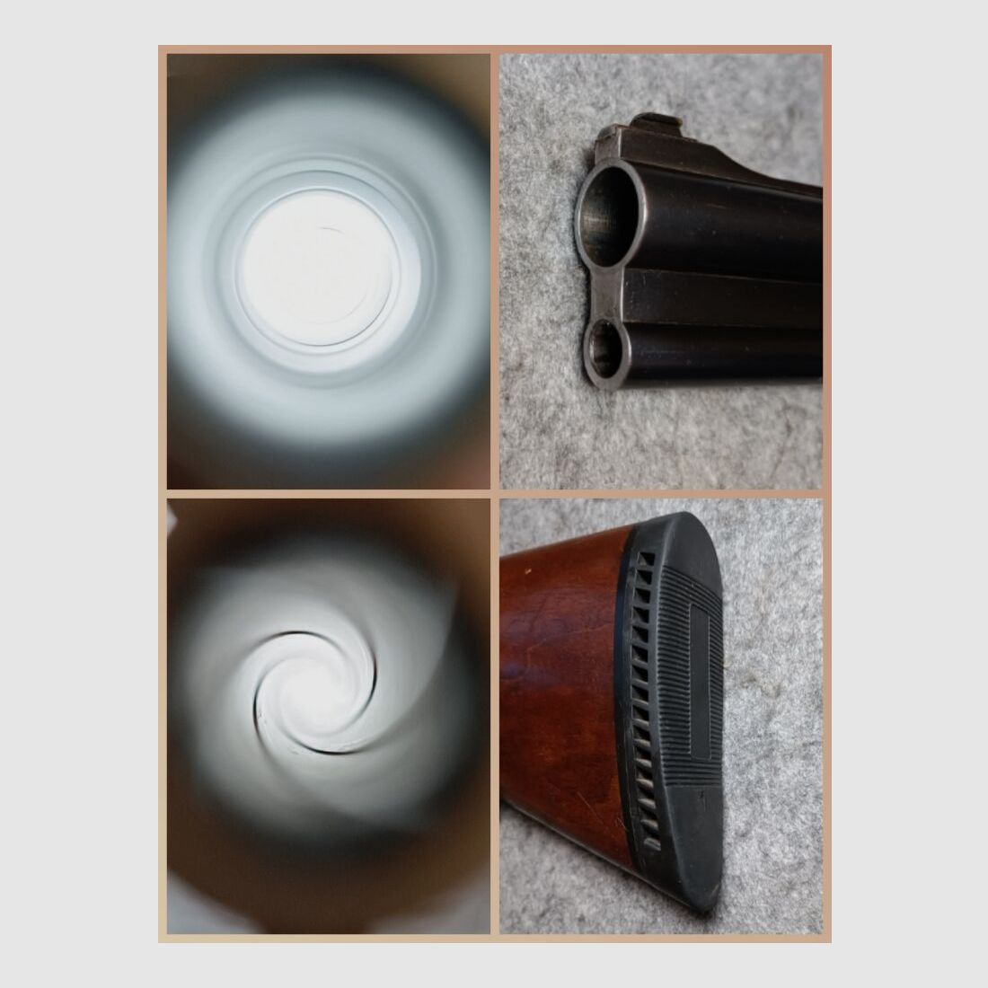 Escopeta de doble cañón Meuter Solingen similar al modelo Heym 55 con mira 6x42