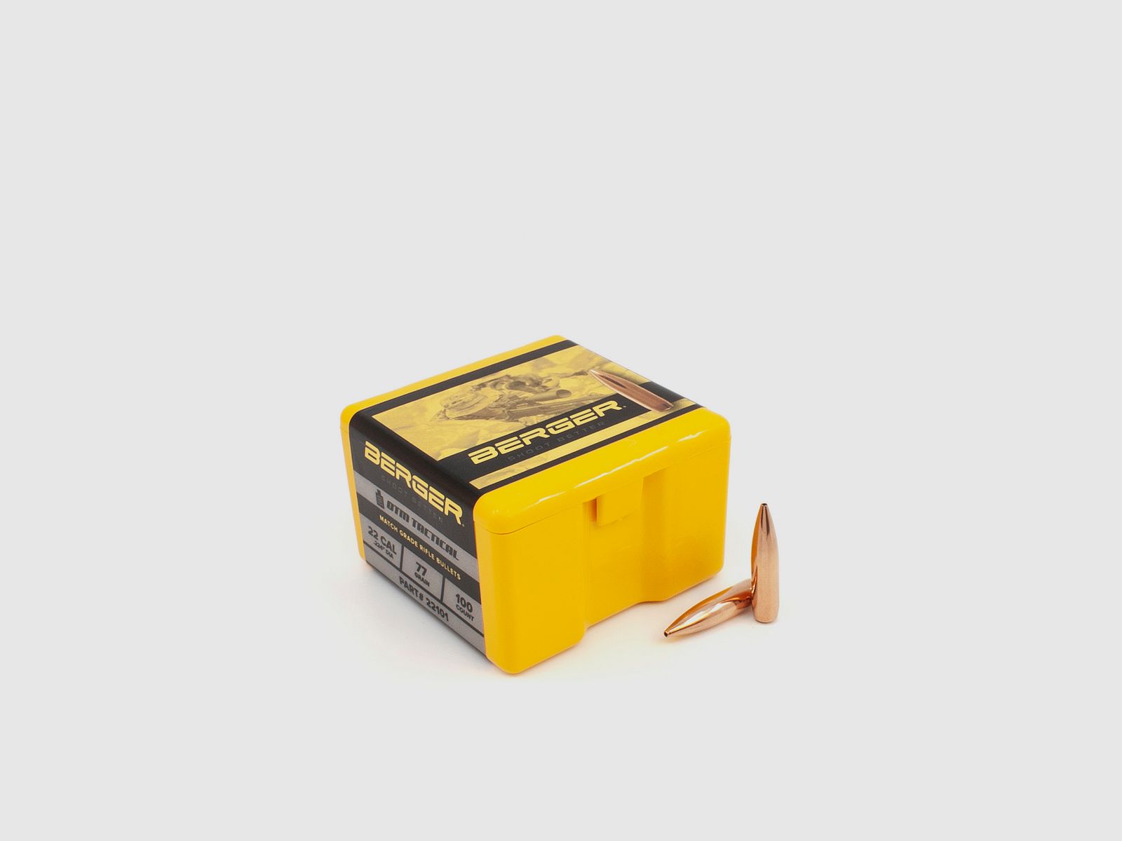 Berger Geschoss .22 OTM Tactical 77GR 100 Stück, Bild 2 von 11