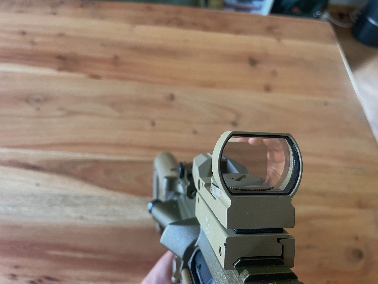 VFC H&K HK416 A5 Airsoftgewehr (GBB 6 mm BB Grün-Braun) - RAL8000