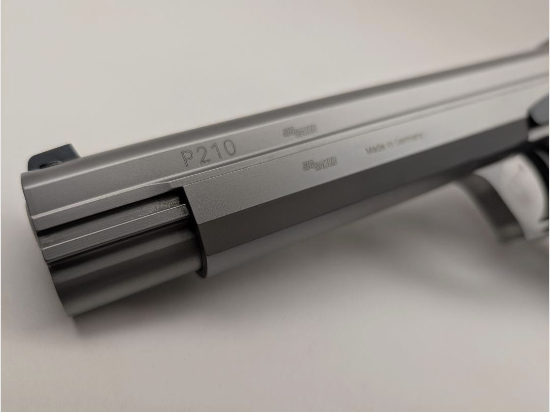 Sig Sauer P210 Super Target 6 pulgadas plata 9mm