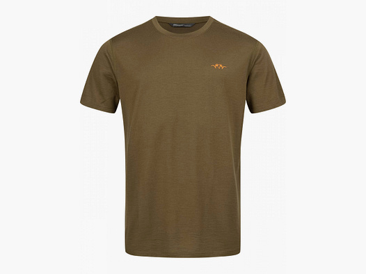 Blaser Herren T-Shirt Base 160, Farbe Dunkel Oliv