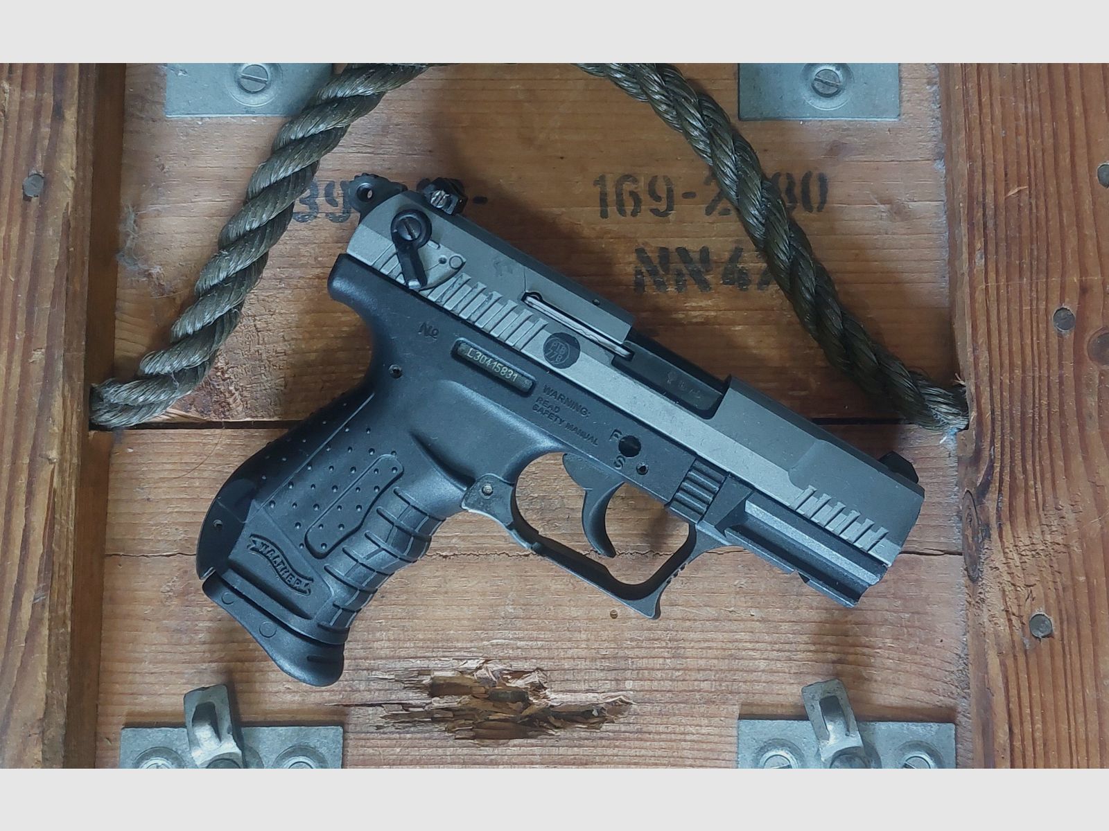 Walther P22  (PTB 778) P 22 non Glock Röhm Reck ME zoraki