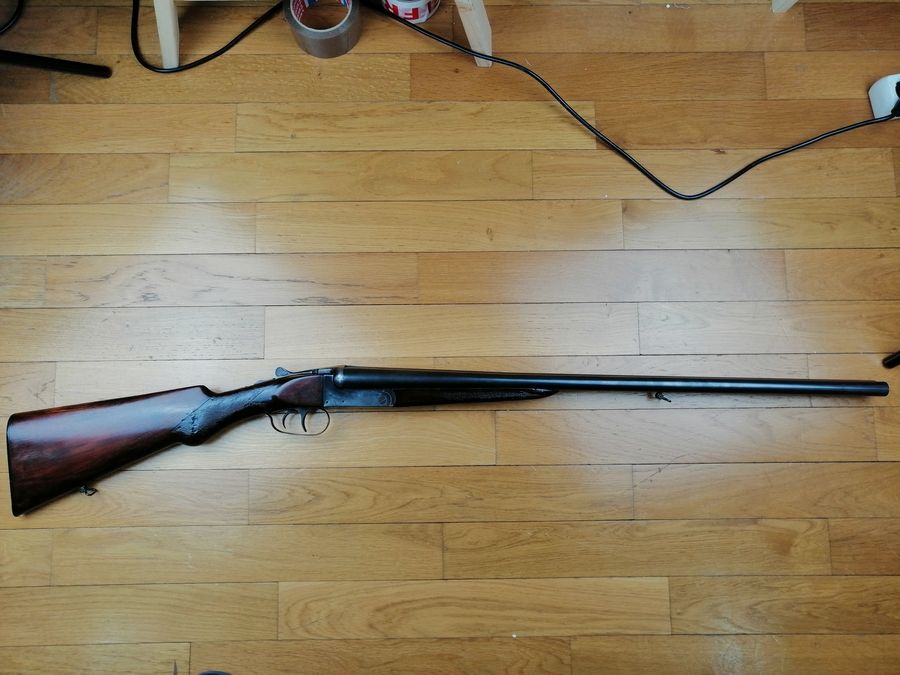 Bon fusil MAC – Châtellerault – Vers 1947 cal 16/65 – fonctionnel – bons canons – En BE+ Prix « pour pièces » !!, image 1 sur 20