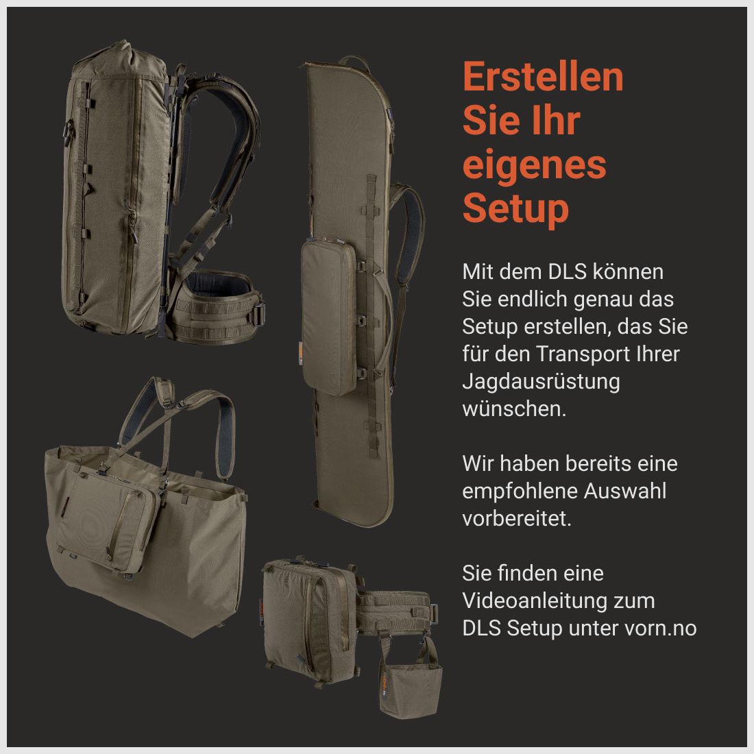 Vorn DLS Waffentrage-System für schwere Waffen DLF + RS + RH, Bild 10 von 11