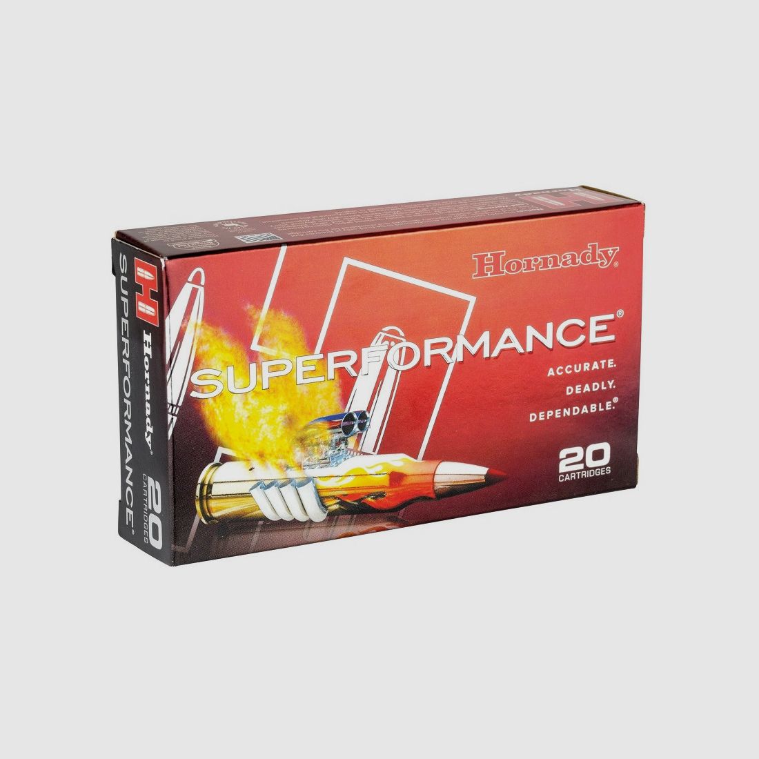 BOITE DE 20 CARTOUCHES HORNADY 7-08 REM 139 GRS GMX, image 1 of 2
