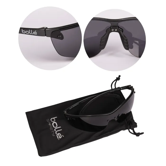 Occhiali protettivi Bollé® "Silium+" Smoke (tinti), immagine 2 di 2