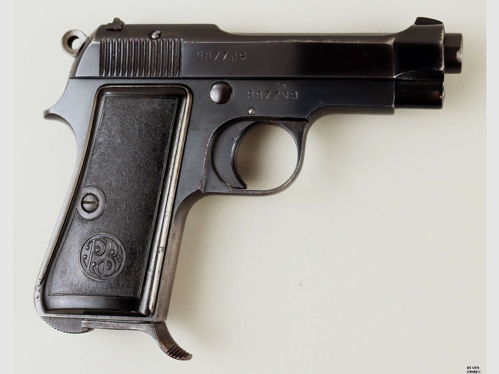 Pistla Beretta mod. 1934 cal. 9 corto matr. 887709, immagine 3 di 10