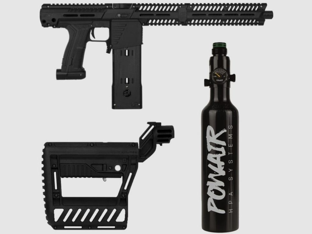 Planet Eclipse EMF100 Paintball Markierer Komplettpaket