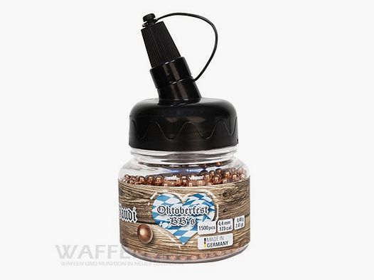 Diana rondkogelmunitie kaliber 4,4mm koper gecoat 1500 schoten