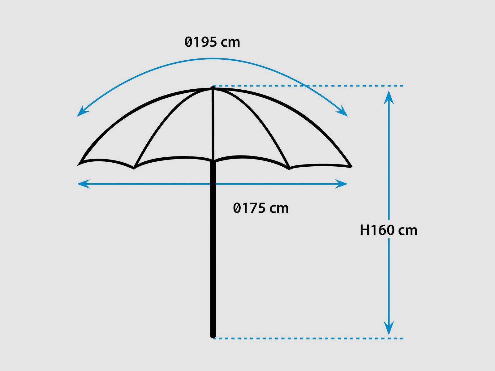 Beach Parasol XL, image 5 of 5
