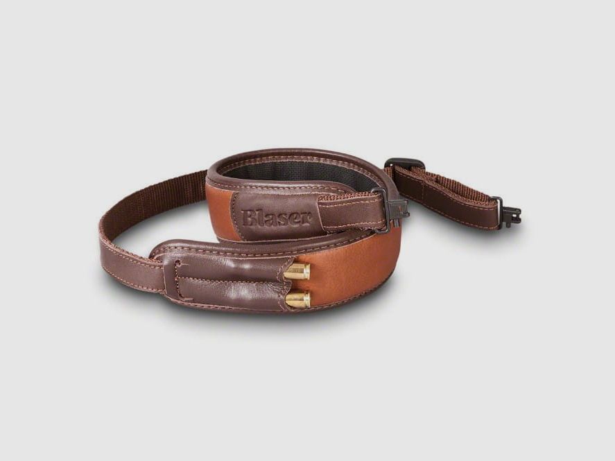 Cinghia per fucile in pelle Blaser - marrone