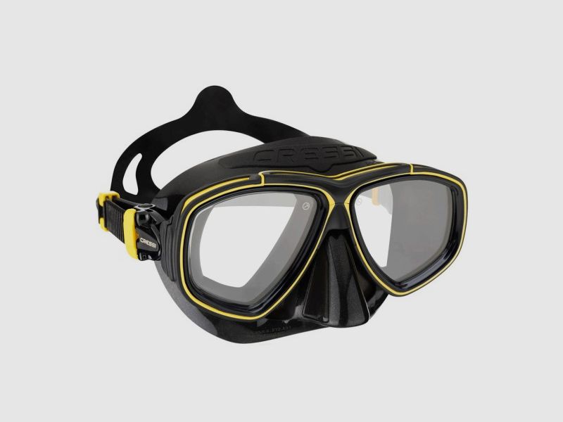 CRESSI PRISMA | DUNKEL | GELB | MASKE, Bild 1 von 2