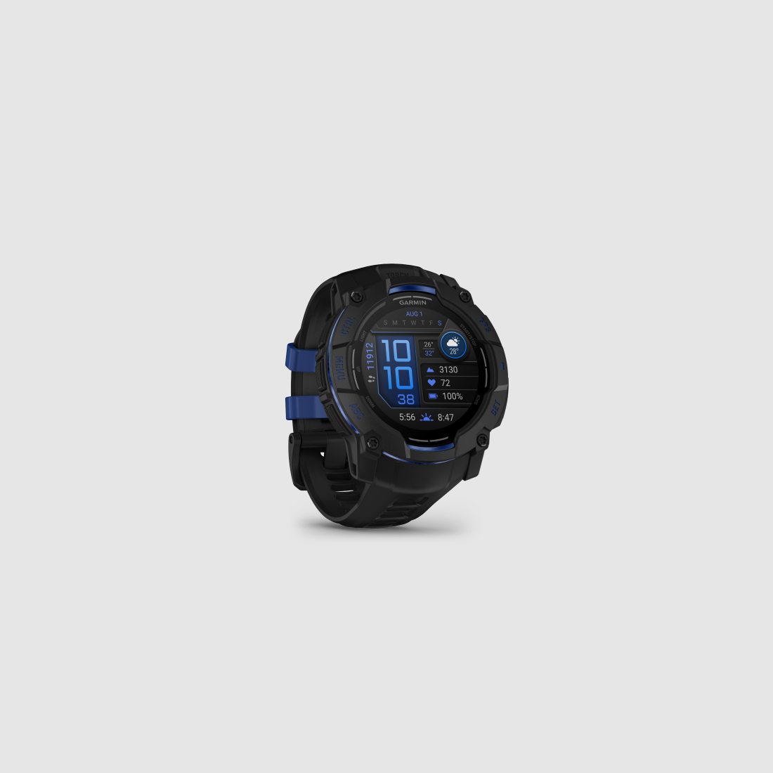 Garmin Instinct 3 AMOLED – Édition Supernova 50 mm, image 1 sur 5