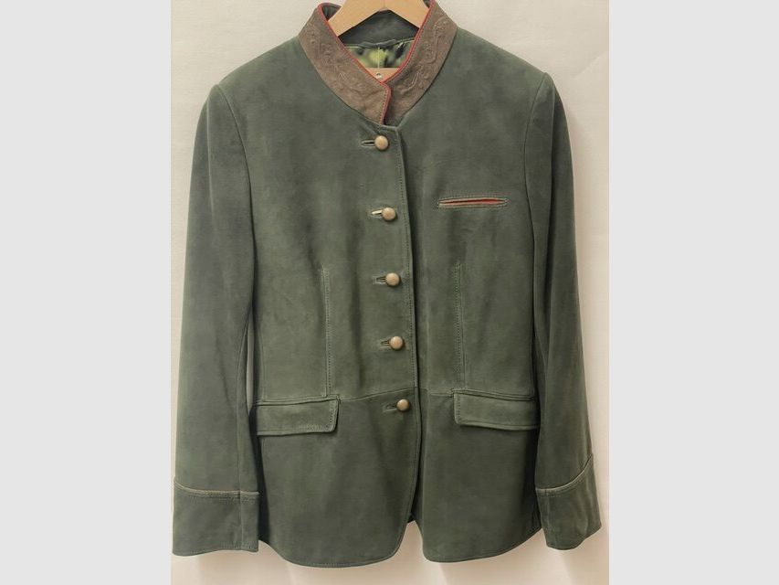 Veste en Cuir HDJ Meindl Femme en Vert Foncé, image 1 sur 2