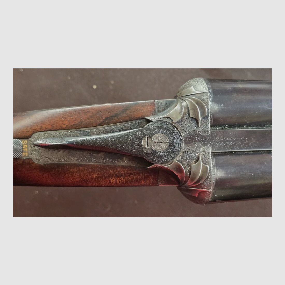 Joseph Lang & Son, LTD., Jaseph Lang Back Action Barlock Sidelock Ejector, image 6 of 10