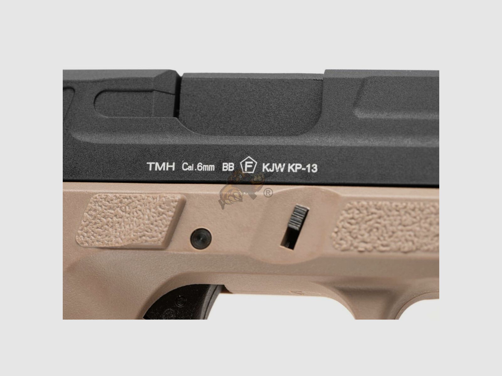 KJ Works KP-13 Scivolo in Metallo GBB CO2 Desert -F-