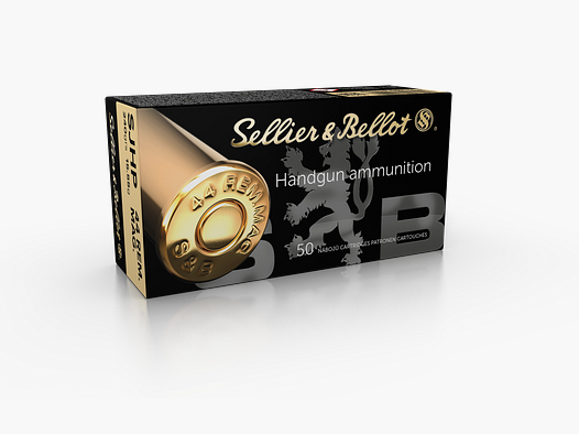 Sellier & Bellot Amunicja do rewolwerów .44 Rem. Mag. 15,6g Semi Jacketed Hollow Point