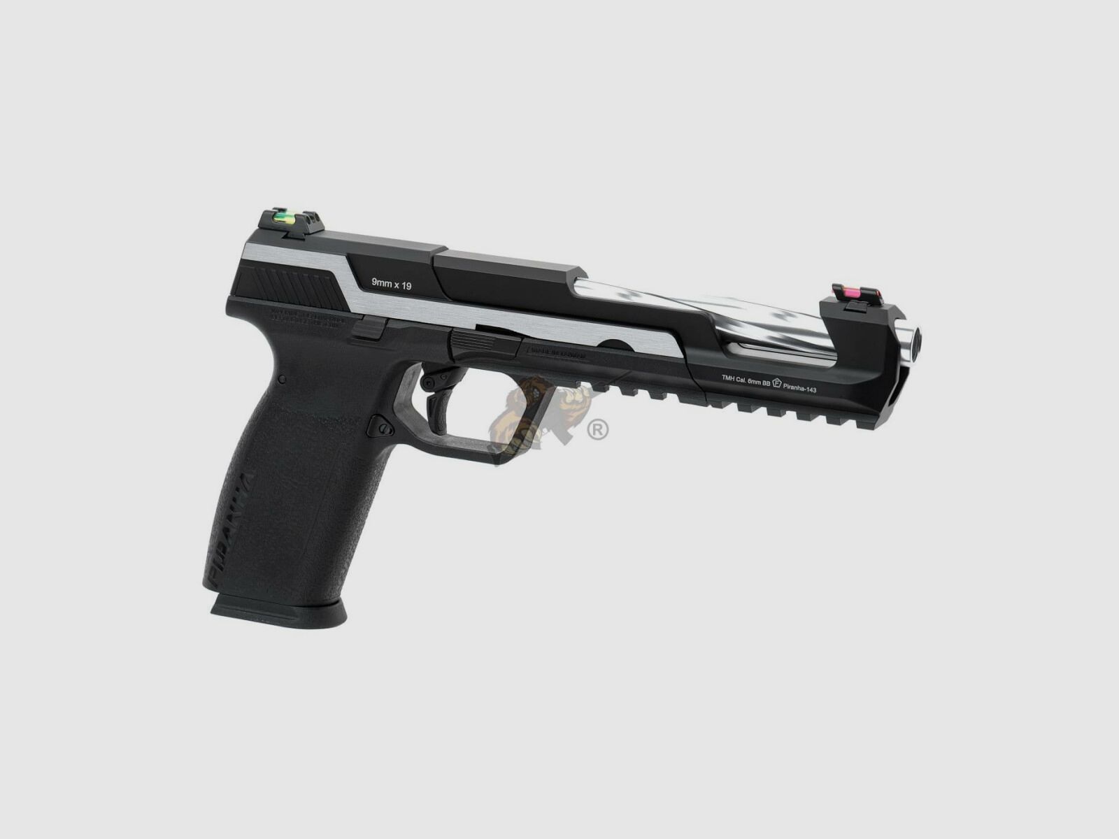 G&G Piranha SL GBB Airsoft Pistool in Dual Tone -F-