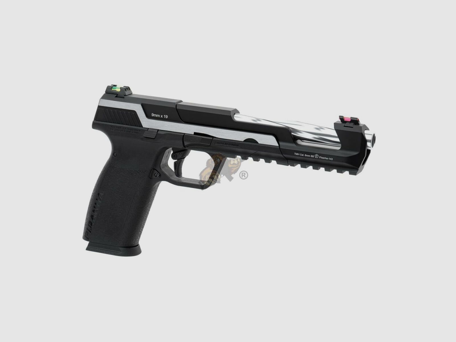 G&G Piranha SL GBB Pistolet Airsoft en Dual Tone -F-