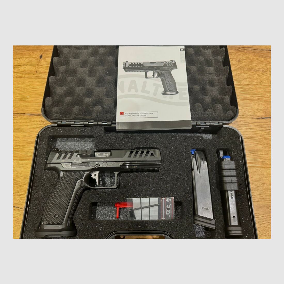 Walther PDP Steel Frame Full Size Match 5 Zoll