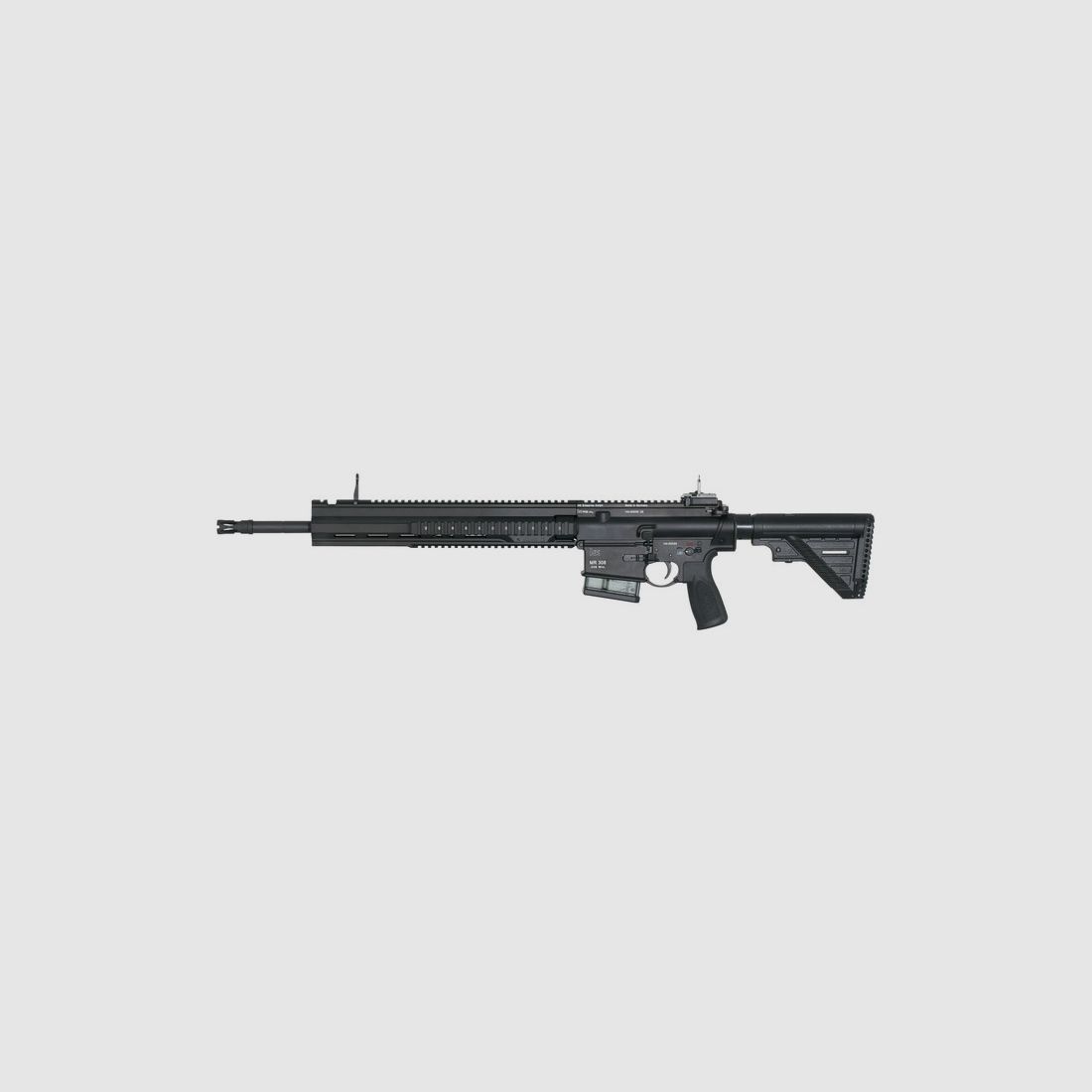 Heckler&Koch HK SLB MR308-28, A3-Version, Quad Rail Handschutz