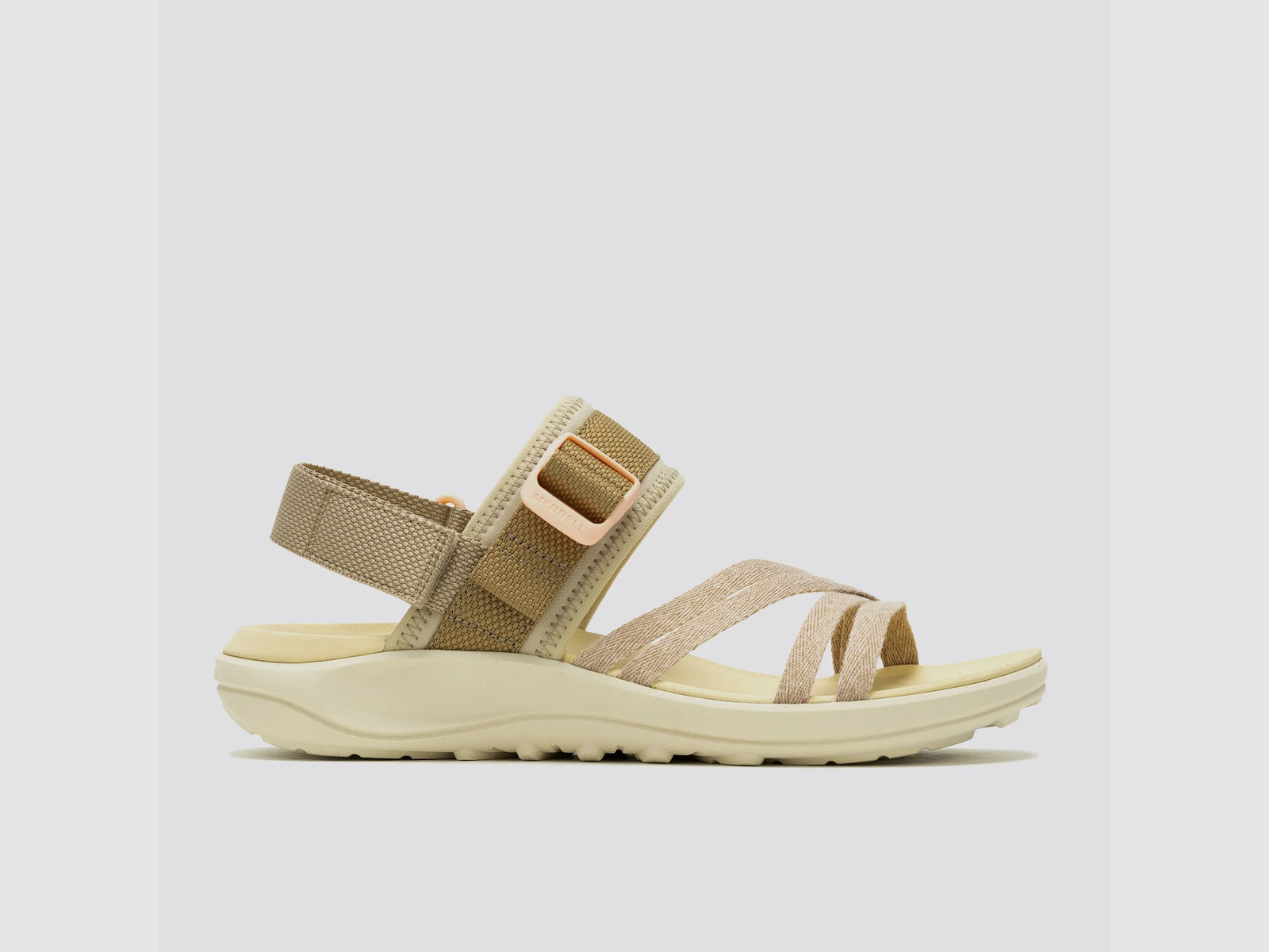 Merrell District 4 Backstrap W – Khaki, billede 1 af 6