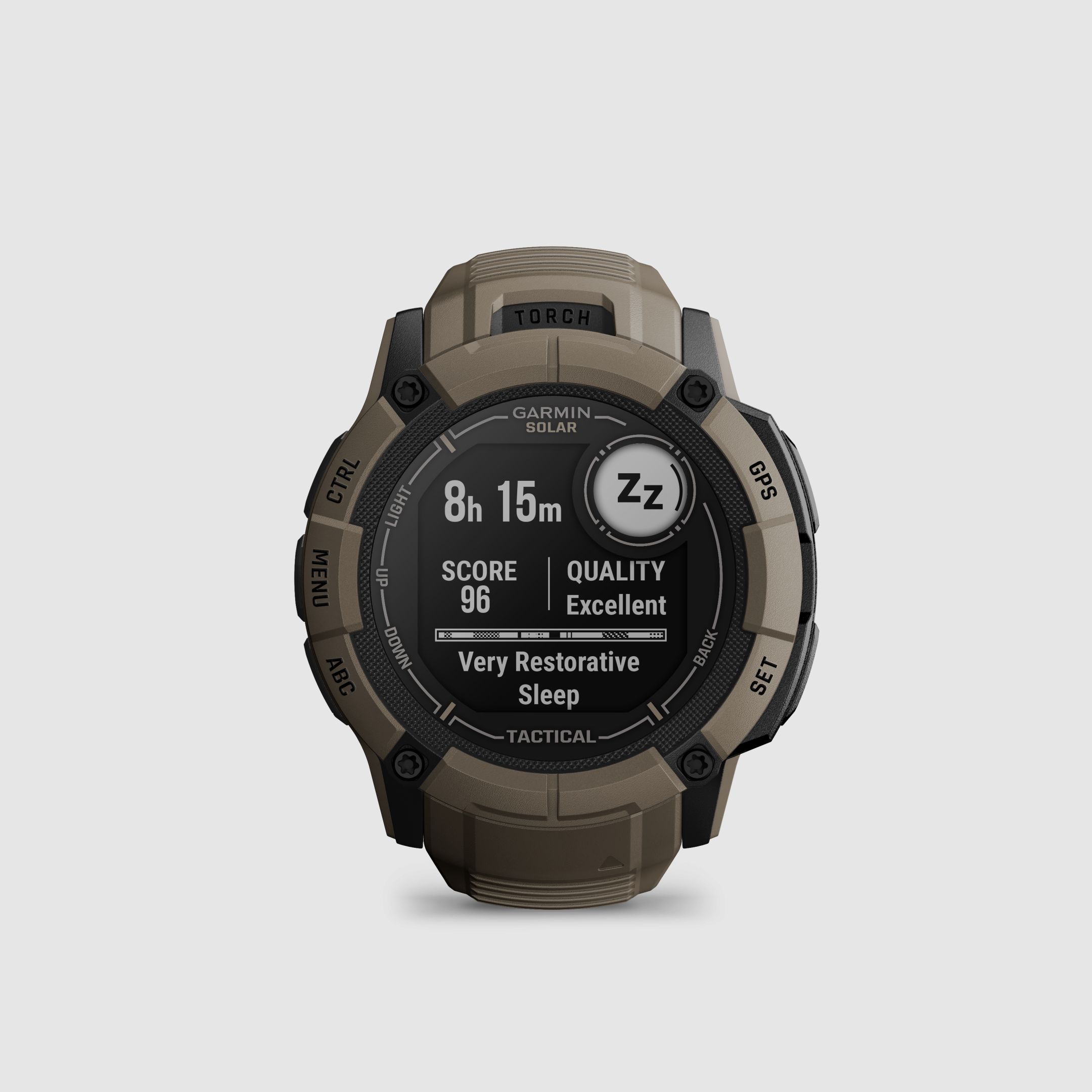 Garmin Instinct® 2X Solar - Tactical Edition, Olivgruen