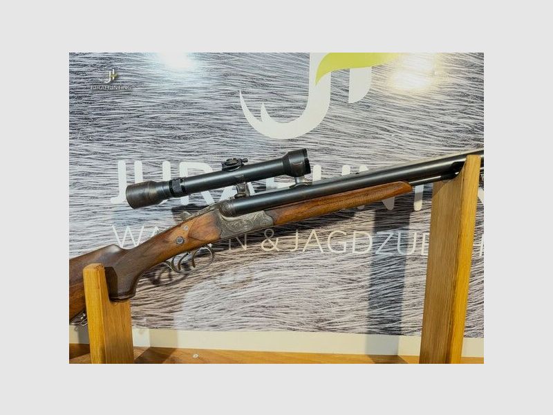 Krieghoff Drilling, Zeis Jagd 4 SEM; 8x57IR 16/70