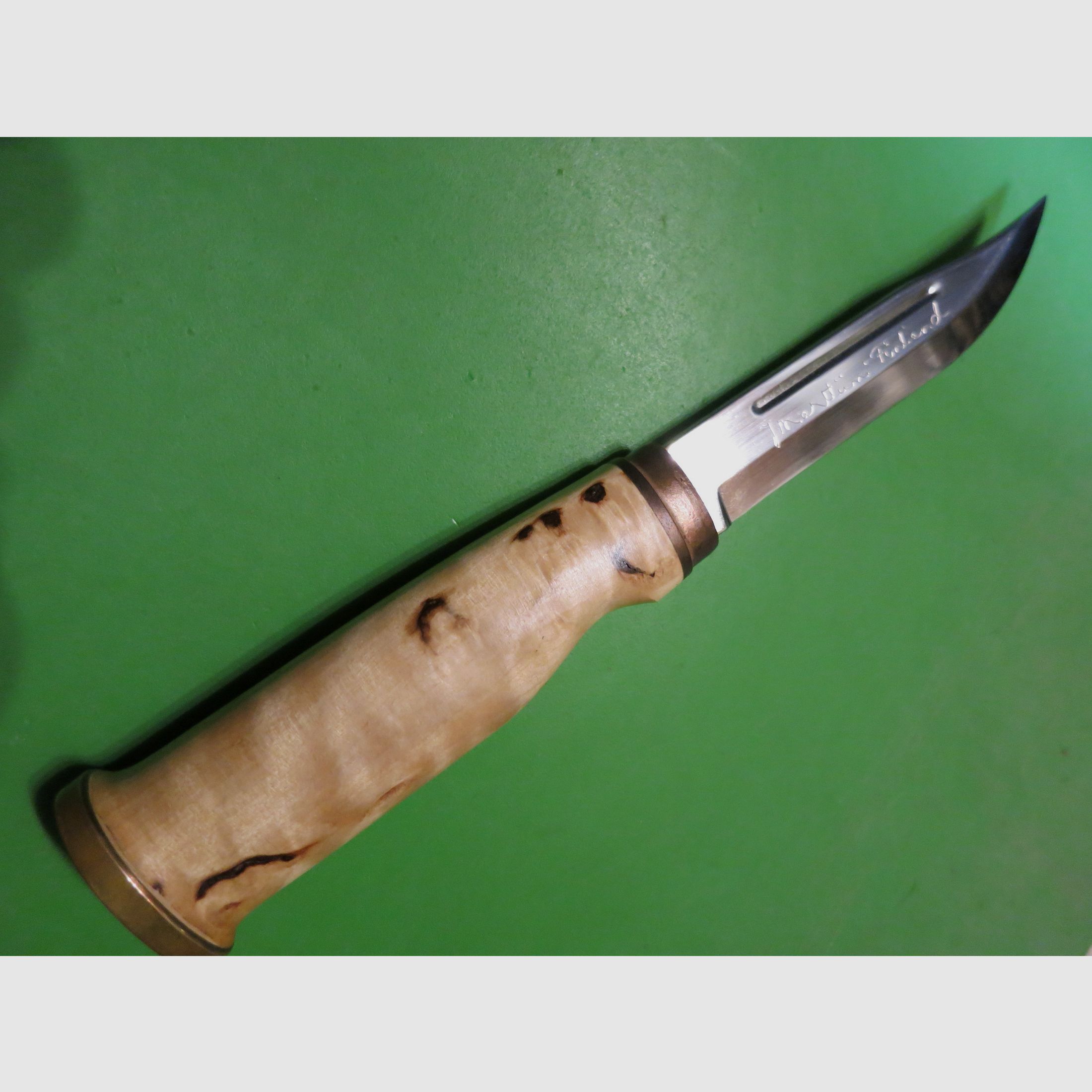 Marttiini commemorative millennium "2000", hunting knife in Lappish style, annual knife-