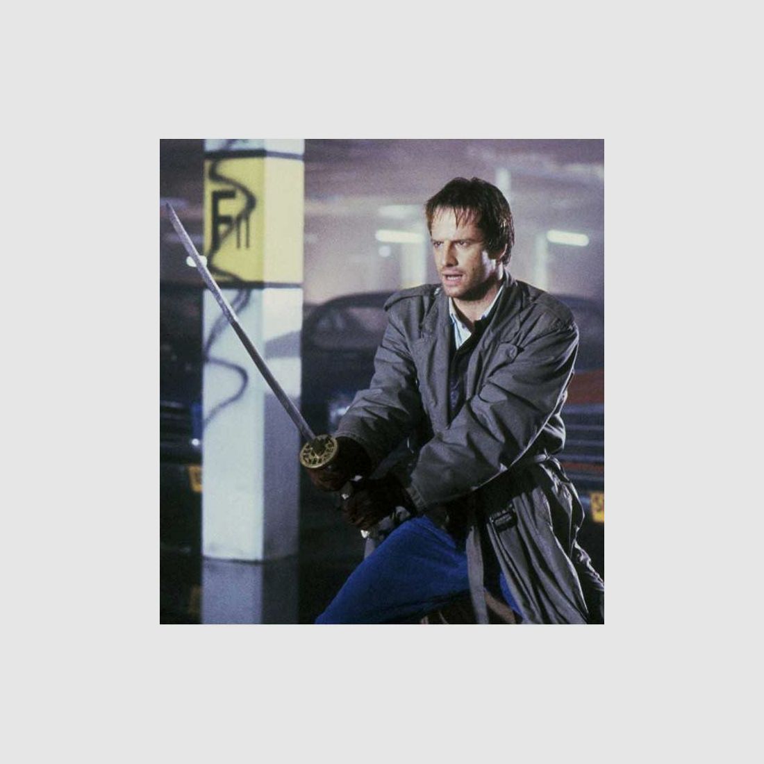 Lizensiertes Katana Schwert des Connor MacLeod aus dem Film Highlander, schwarz, Marto