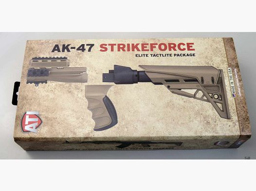 ATI AK-47 Strikeforce Elite TacLite package with Skorpion Recoil System Desert