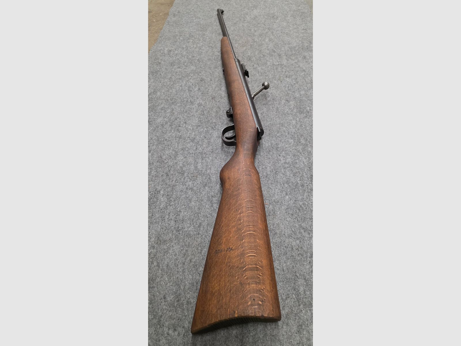 25er Systeem Haenel Mod. 49a met donkere houten kolf doorlader geen 310