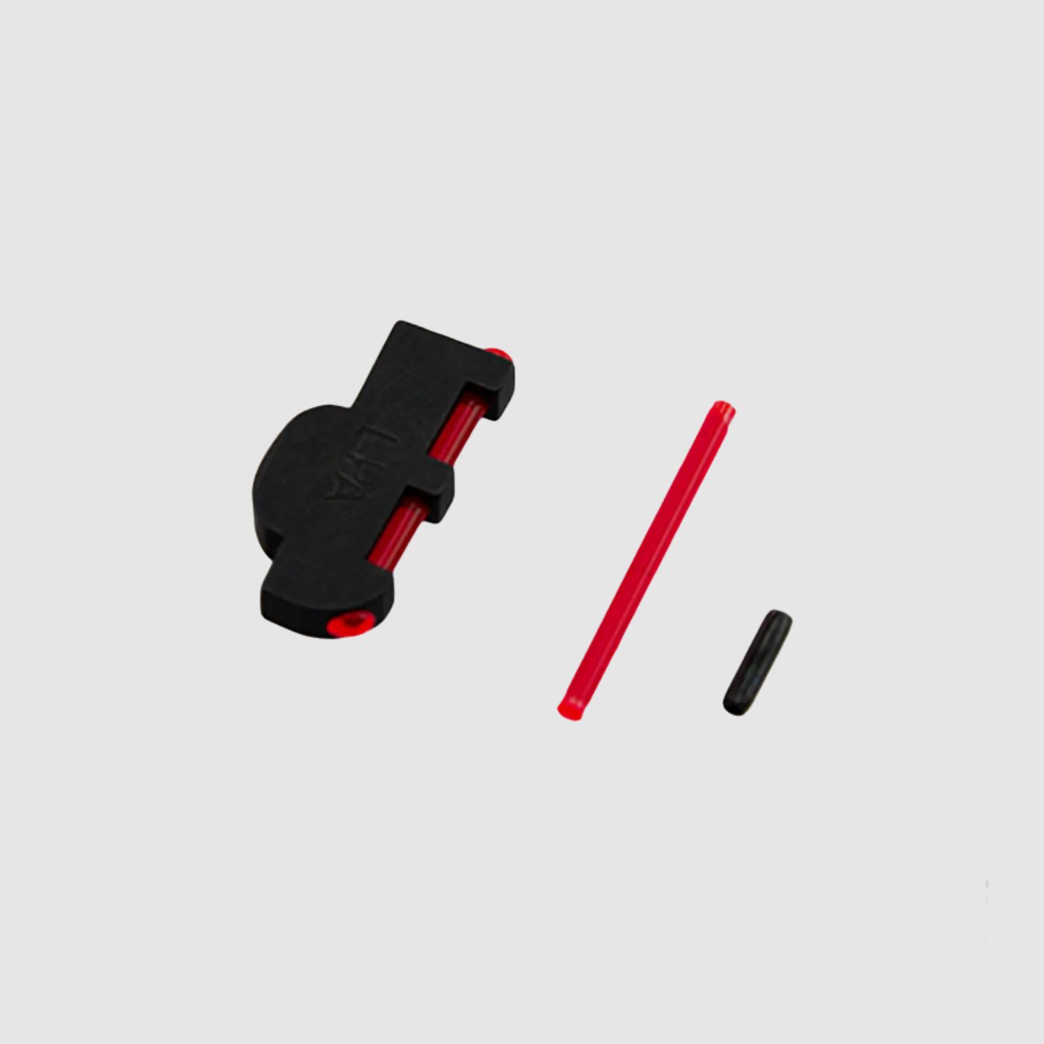 LPA Fiber Optic Korn für S&W Revolver Rot