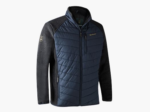 Veste Matelassée Deerhunter Moor avec Tricot Bleu Foncé M