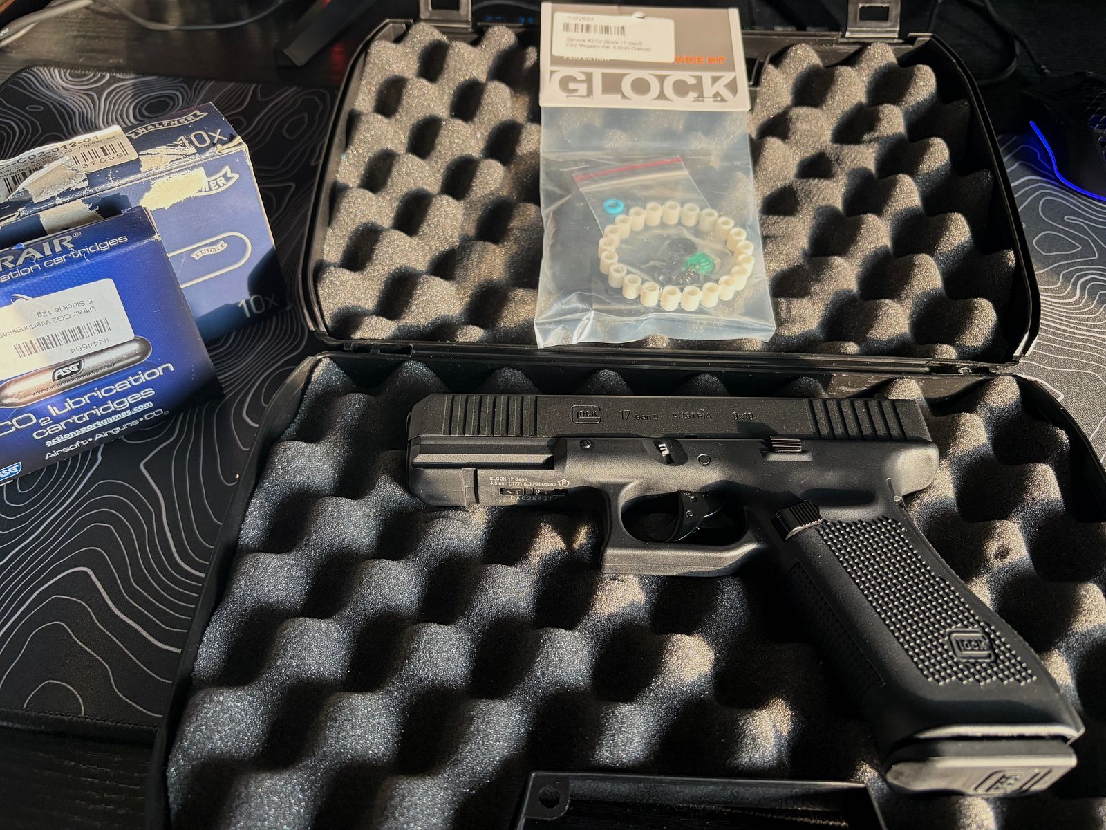 GLOCK 17 Gen5 4,5 mm (.177) Diabolo, CO₂ Kettenmagazin 
