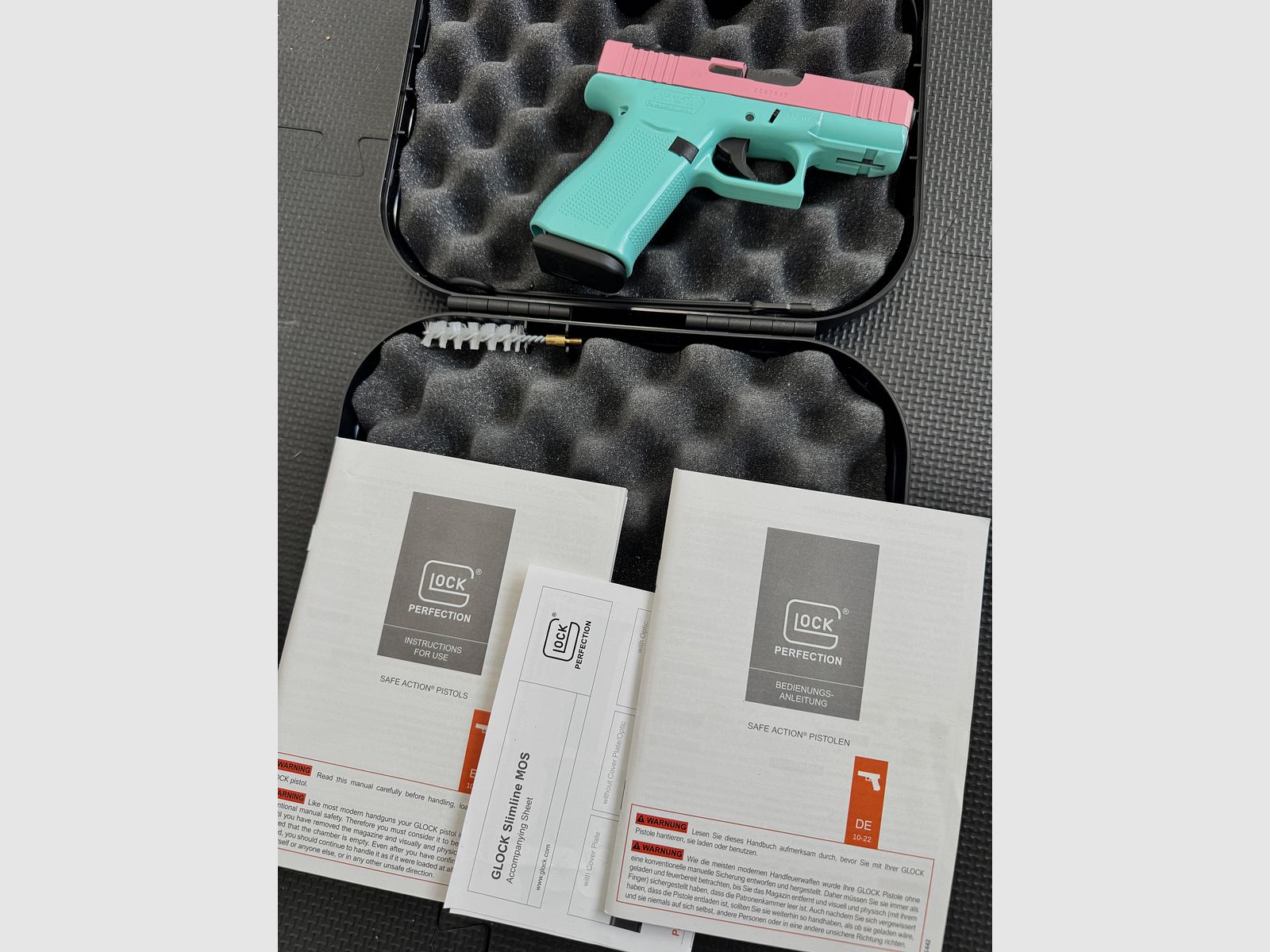Glock 43X R/MOS/FS 9 x 19 mm inkl. rail, zdjęcie 13 z 15