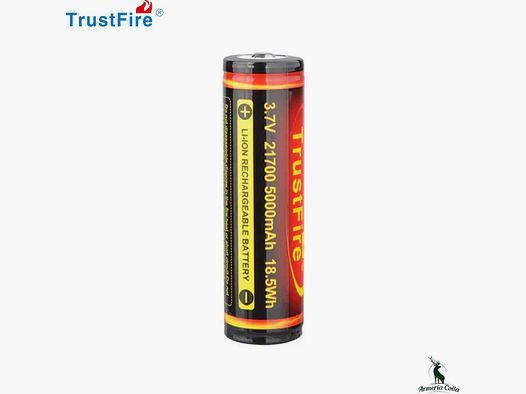 TrustFire Wiederaufladbare Batterie 5000mAh mod. 21700