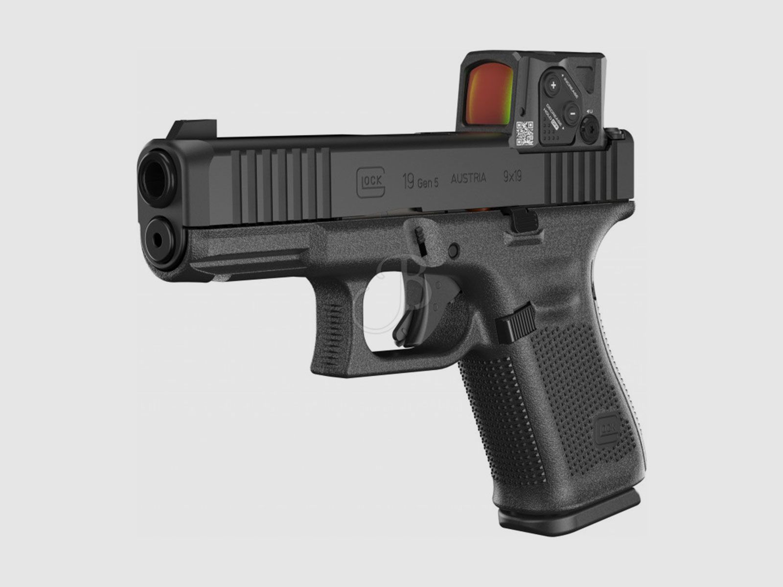 PISTOOL – GLOCK MOD. 19 9 LUGER A-CUT COA COMBO FS MOS, afbeelding 3 van 4