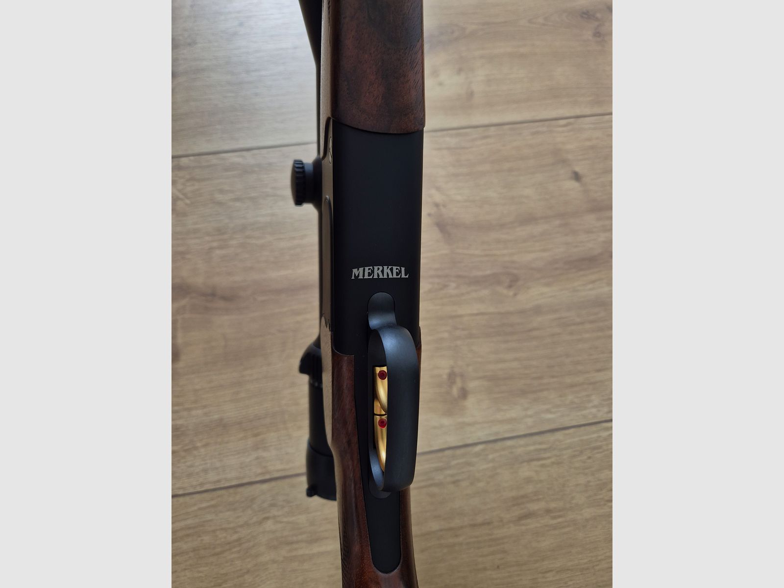 Merkel B4 Bockbüchsflinte 12/76 + 30.06 mit ZF Meopta Meostar R2 2,5-15x56