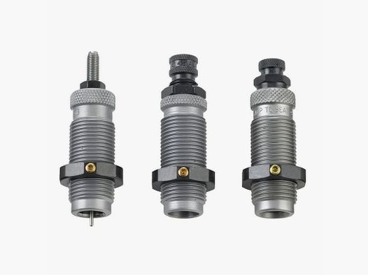 3-DIE CARBIDE TAPER CRIMP SET - GROUP B - POPULAR PISTOL CARTRIDGES