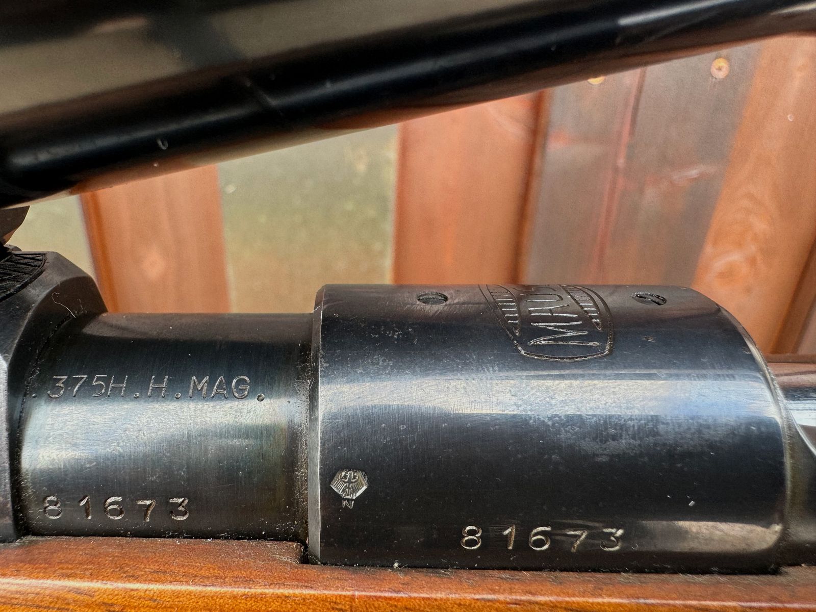 Mauser Modell 2000 Kal. .375 H&H Magnum met Zeiss Diavari 2,5–10x52
