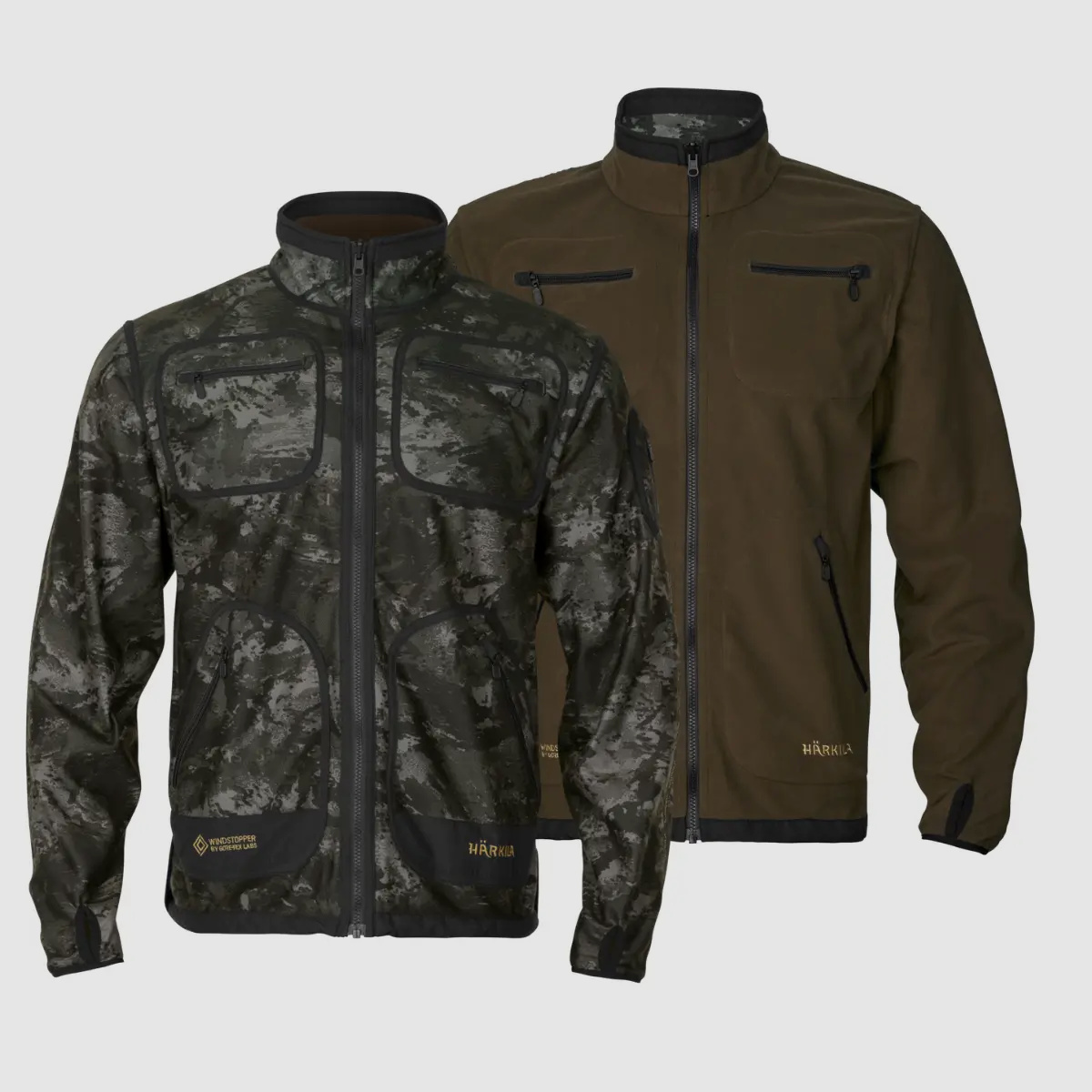 Veste réversible en polaire Härkila Kamko Noctyx WSP