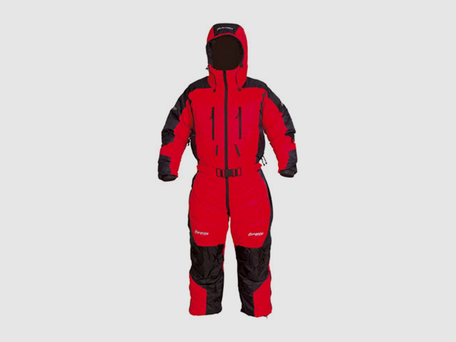Bergans Expedition Down Suit Unisex Red/Black L