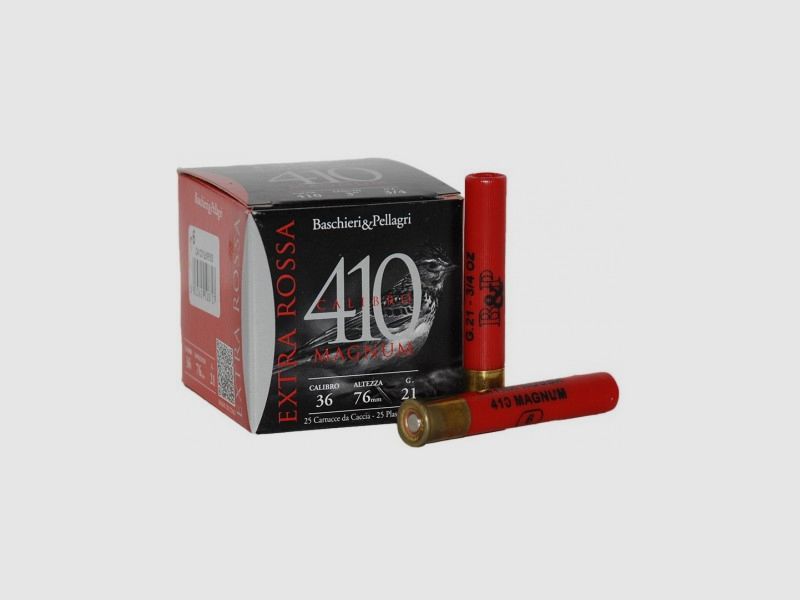 BASCHIERI & P. EXTRA ROSSA Kal.410 Magnum gr.21 pb.7,5